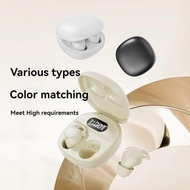 X62 Zero Pressure Sleeping Premium Earbuds Wireless Tws Earbuds With Led Digital Screen Liquid Silic