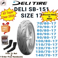 DELI Tayar SB 151 Size 17@ 7090x17 8080x17 8090x17 9080x17 10080x17 11070x17 12070x17 13070x17