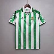 BET 95-97 Real Betis Home Retro Soccer Jersey Football Jersi