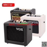 「超低價」VOX MINI3-G2 BK/CL/IV 可裝電池便攜電吉他音箱 吉他音響