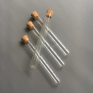 ❥25*200mm 5pcs/lot Pyrex test tube with cork Borosilicate transparent lab test tube round bottom ❈♦