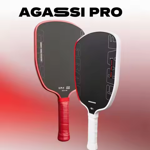 Agassi Pro IV 16mm Pickleball Paddle GEN 4 TFP Foam Core T700 Carbon Fiber Pickleball Rackets Increa