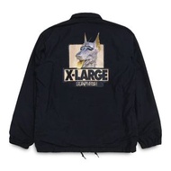 [絕版品] XLarge x Hajime Sorayama 空山基聯名機械狗 防水防風內裏鋪棉教練外套 S號