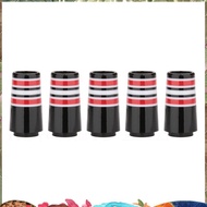 5Pcs Golf Ferrules for 0.355 Tip Irons Shaft Sleeve Adapter Ferrule Golf Iron Club Ferrules Replacem