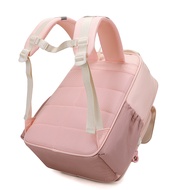 [Ready Stock] New Nylon Backpack for Boys and Girls in Grades 1-3, Cute, Lightweight, Waterproof, La