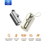 【christmas gift】OUKU Power Bank  Mini Portable 5000/10000mAh/powerbank 3c certified/powerbank 100000