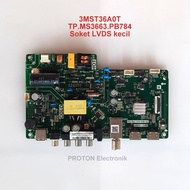 MESIN LED TV Mainboard TCL L32D3000 L32D3000B L32D300B MB 3MST36A0TTP.MS3663.PB784 LVDS small Mobo M