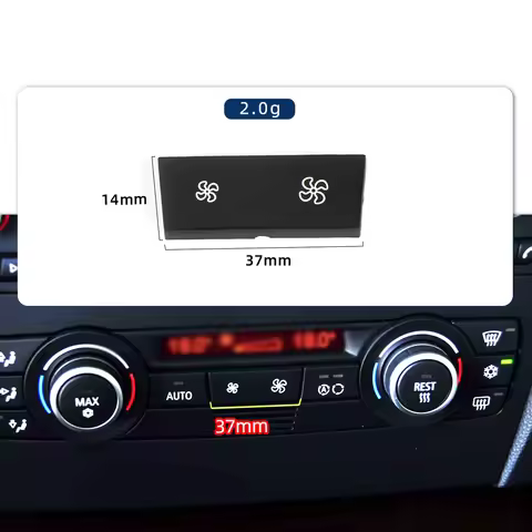 For BMW E90 E93 E87 E84 F25 3 Series X1 X3 Car Heater Control AC Refrigeration Button Air Circulatio