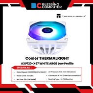 Cooler THERMALRIGHT AXP120-X67 WHITE ARGB Low Profile