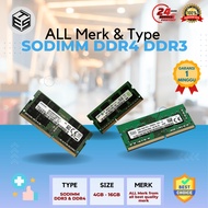 RAM Laptop SODIMM DDR4 DDR3 DDR3L PC4 PC3 4GB 8GB 16GB Second Hand Removed Good HEALTH