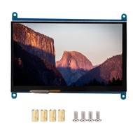 7 Inch LCD Display Screen Ultra HD Capacitive with 1024x600 Resolution for Raspberry Support for Ras