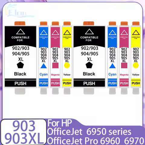 903 903XL Ink Cartridge For HP 903XL Compatible For HP Officejet Pro 6950 6960 6961 6963 6964 6965 6