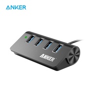 Anker USB 3.0 4-Port Portable Aluminum Hub with 2-Foot USB 3.0 Cable (Carbon)