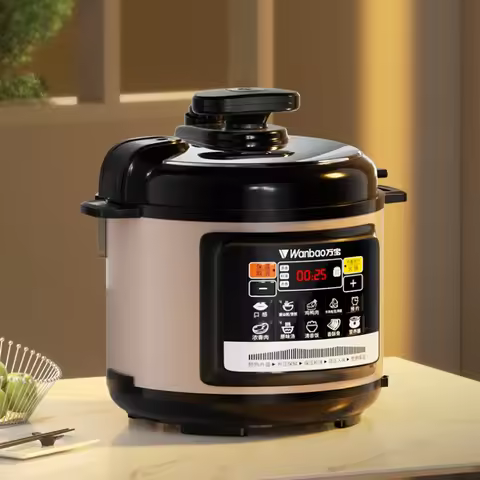 Electric Pressure Cooker Household Stainless Steel Smart Rice Cooker 4L Large Capacity Multifunction