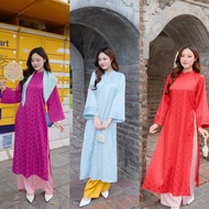 Hoang Lam Silk Ao Dai - Ann's House, traditional ao dai, modern ao dai, evening ao dai