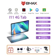 BMAX I11 Tablet 10.4“ 2K Screen 8GB RAM 128GB ROM Android 11 4G LTE Phone Call Dual Wifi Tab T618 Oc