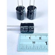 (Pack Of 10) 330UF 35V Capacitor Aishi Brand Black Size 10x13mm High Heat Resistance 85C C 330UF 35V