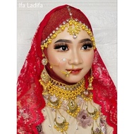 INDIAN JEWELRY FULL SET / INDIAN BRIDAL ACCESSORIES