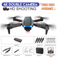 Drone E99 Pro 4k Dual Camera Drone Kamera Jarak Jauh Drone GPS Brushle