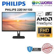 Philips 22E1N1100 21.5′′ 1920X1080 120hz 4ms Full HD IPS Mega Infinity DCR Monitor
