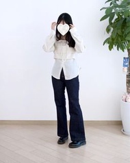 Howluk 原色微喇叭牛仔褲