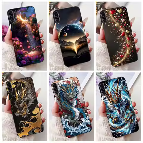 Case For Samsung Galaxy A90 5G Cover SM-A908B SM-A908N Funda Cool Fashion Dragon Painted Soft TPU Co