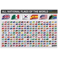 Flags of All Countries in The World (8) Canvas Art Poster and Wall Art Picture Print Modern Family B
