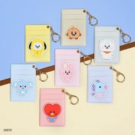 BT21 Leather Patch Card Holder