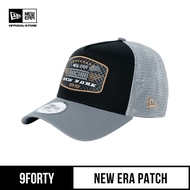 New Era 9FORTY E-Frame Trucker New Era Patch Black Snapback Cap