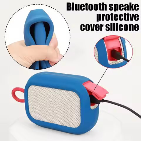 Silicone Case Cover For Anker SoundCore Select 4 Go Portable Speaker Soft Protective Holder Skin for