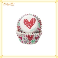 Wilton, Baking Cup - Mini Single Heart (1.5" x 1.25" x H1'')