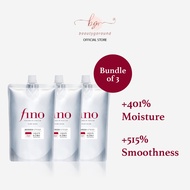 (Bundle of 3) Fino Premium Touch Hair Mask Refill 700g