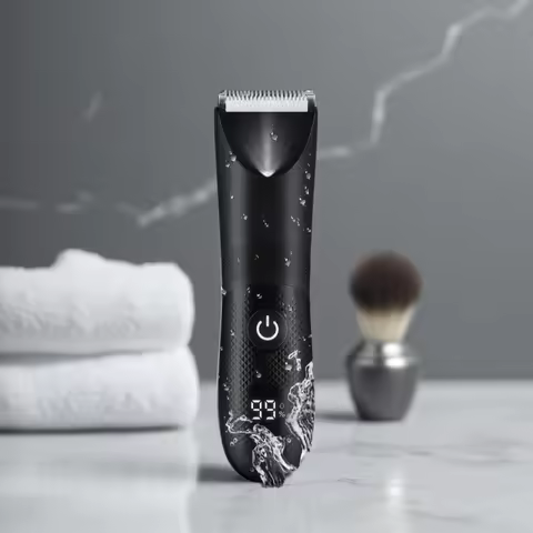 RESUXI 987 Hair Removal Bikini Hair Trimmer for Men Balls Women Lady Shaver Trimmer Groin & Body Sha