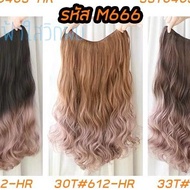 แฮร์พีชตัวV รุ่นใหม่ M666 สี 30T#612-HR