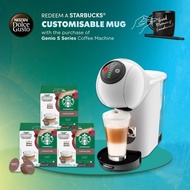 NESCAFE Dolce Gusto Genio S Basic Automatic Coffee Machine With 3 Box Starbucks Capsules