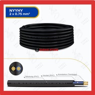 NYMHY STRING CABLE NYMHY CABLE/ 2x0.75 mm2