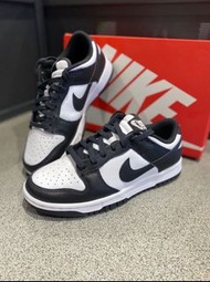 Nike Dunk Black 耐磨 低筒 板鞋 黑白熊貓