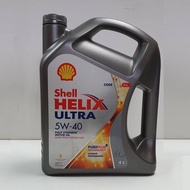 600036024 Shell Helix Ultra 5W40 Engine Oil (4 liter) Hong Kong For Toyota , Honda , Lexus , Proton , Perodua , Kia , Hyundai , Mazda , Mitsubishi