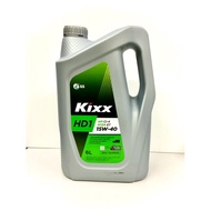 Kixx Semi Synthetic Diesel Engine Oil 15W-40 CI-4 6 litres Hilux Fortuner D-max Frontier Navara Trit