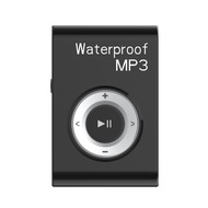 MP3 Player Portable Sports MP3 Player IPX8 Waterproof with FM Radio Clip Rechargeable Polymer Battery for Swimming Running Riding