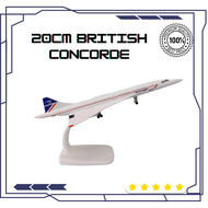 20cm British Airways Concorde Costa Airline Metal Airways Diecast Airplane Model Plane Aircraft with