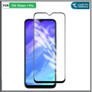 LAYAR Tempered Glass iTel Vision 1 Pro Vision 1 Plus Vision 3 Vision 3 Plus 9D Screen ProtectorScree