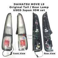 Used Japan Daihatsu MOVE L9 L900S Rear Tail Lamp set for Perodua Kenari