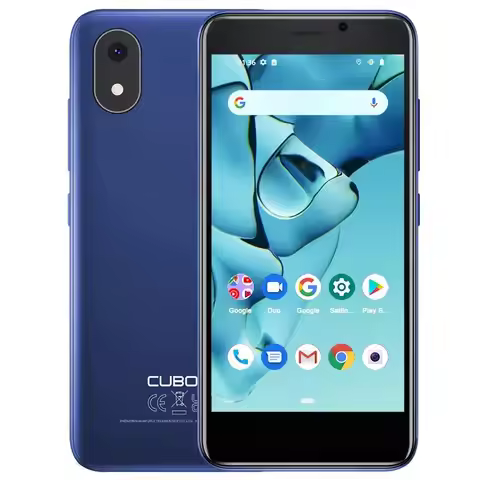 Cubot Smartphone 4-Inch Mini Phone-J10, 32GB ROM 2350mAh 5MP Rear Camera Google Android 11 Dual SIM 