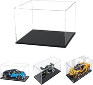 3 mm Thick Clear Acrylic Display Case, Thick Base, Dustproof, for Collectibles, Lego 75347 42205 212