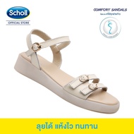 Scholl รองเท้าสกอลล์-เมล่า Mela รองเท้ารัดส้น ผู้หญิง รองเท้าสุขภาพ นุ่มสบาย กระจายน้ำหนัก LS6283