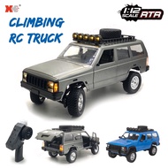 ↂMN78 1/12 RC Car Cherokee Model 2.4G Off Road 4X4 Remote Control Car Jeep LED Light 4WD Climbing E