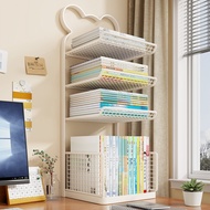Desktop Book Organizer Multi-layer Subject File Divider Shelf Student Desk Bookend Storage Rack
