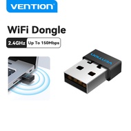 Vention USB WiFi Adapter Dongle 5GHz 2.4GHz Dual Band Wireless Mini Network Adapter for PC Desktop Laptop Computer Ethernet Wifi Receiver