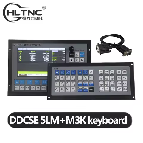 HLTNC Offline CNC Controller System DDCS Expert M350 3 4 5 Axis G-code Stanalone Interface With M3K 